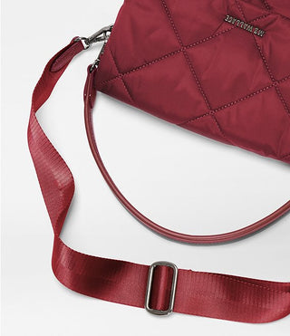 MZ Wallace Madison Flap Crossbody - Claret