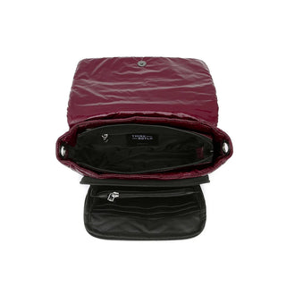 Think Royln The Muse - Moto Quilting Glossy Deep Burgundy