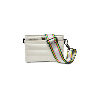 Bum Bag/ Crossbody - Ivory Patent