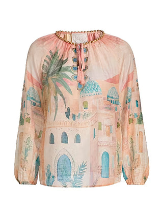 Johnny Was Loubellah Blouse - Sirena