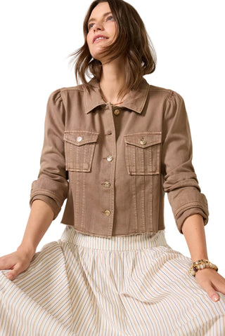 Paige Cropped Pacey Jacket - Vintage Canewood