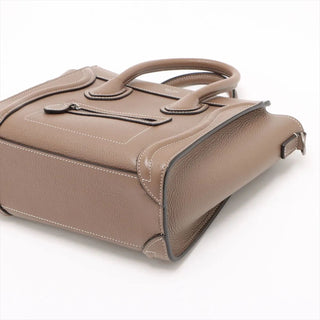 Celine Greige Nano Luggage Shopper