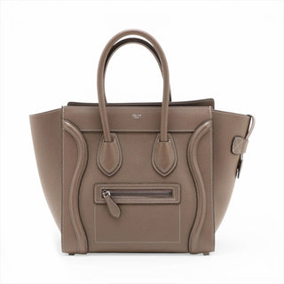 Celine Greige Micro Luggage Shopper