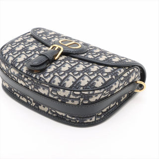 Dior Oblique Bobby Shoulder Bag - Navy