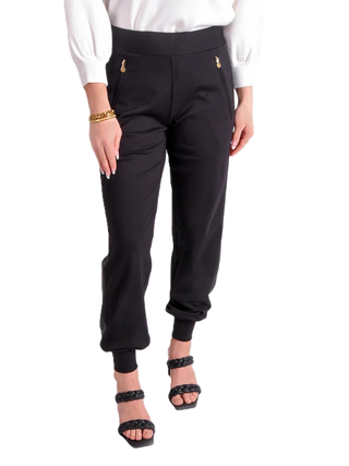 Downtown Jogger - Black Ponte