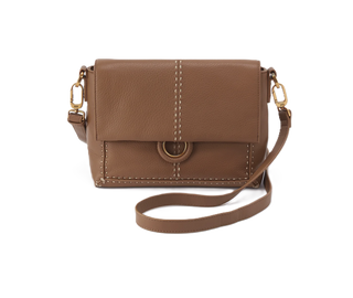 Austin Flap Crossbody - Timber Brown