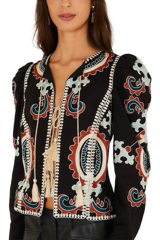 Fantasy Multicolor Long Sleeve Top