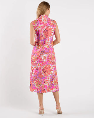 Jude Connally Kristen Maxi - Stained Glass Hot Pink