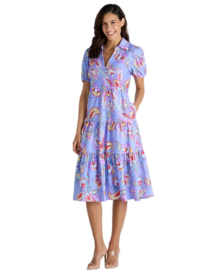 Jude Connaly Portia Dress - Butterfly Mosaic Gold