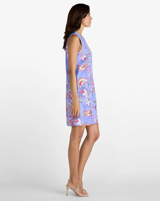 Jude Connally Yolanda Stretch Poplin - Floral Bluebell Gold