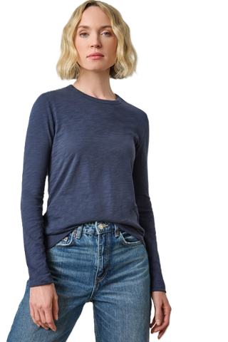 Long Sleeve Crewneck - Navy