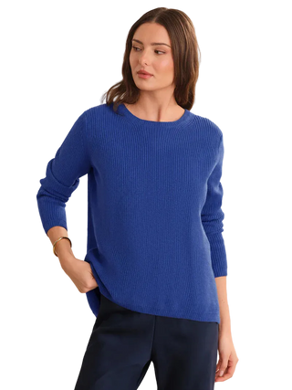525 America Emma Crewneck Sweater - Blue Lolite