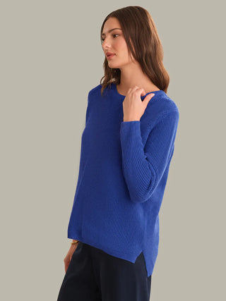 525 America Emma Crewneck Sweater - Blue Lolite