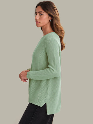 525 America Emma Crewneck Sweater - Silt Green