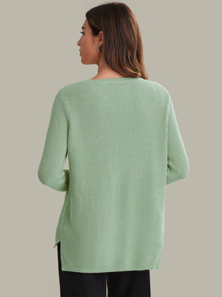 525 America Emma Crewneck Sweater - Silt Green