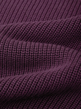 525 America Emma Crewneck Shaker Sweater - Italian Plum