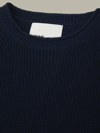 525 America Daphne Cropped Pullover - Dark Blue
