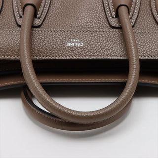 Celine Brown Nano Luggage Shopper
