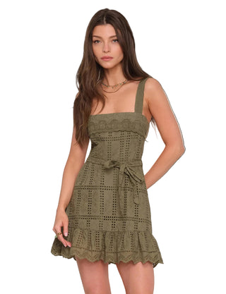 Heartloom Meredith Romper - Olive&nbsp;