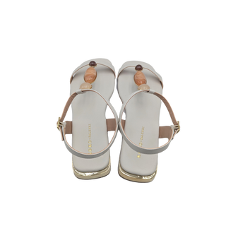 Sona Leather Sandal - Ice