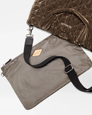 Mini Metro Tote Deluxe II - Pecan Brown Velvet