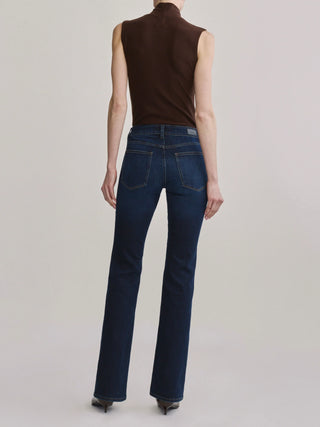 DL1961 Milano Skinny Boot: Low Rise Instasculp 33" - Thunderbird