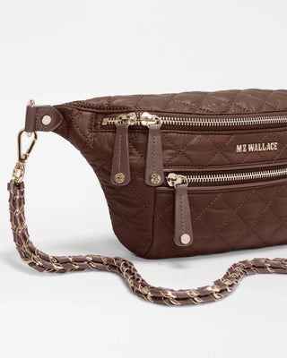 MZ Wallace Small Crosby Sling - Walnut