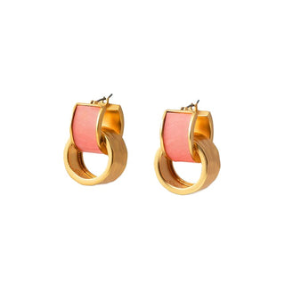 Two Piece Gold Hoop - Rum Cay