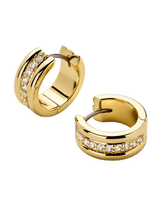 Ana Luisa Asher Triple Huggie Earring - Gold