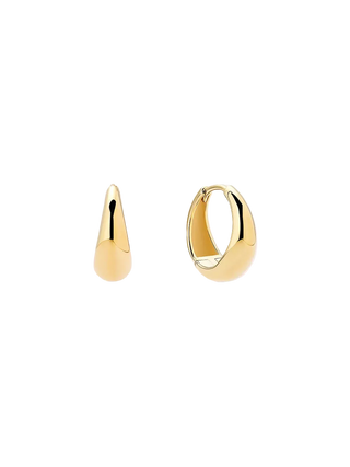 Ana Luisa Nate Hoop Earrings - Medium - Gold