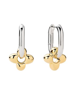 Ana Luisa Flower Earrings - Cassia Hoops
