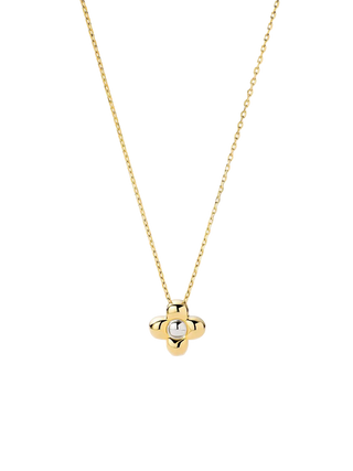 Ana Luisa Flower Necklace Liora Pendant Mini Two Tone