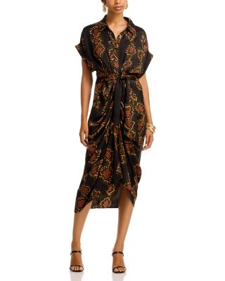 Tori Dress - Fossil Brown