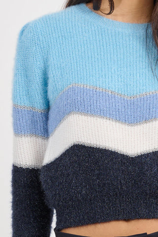 Knittted Sweater - Blue