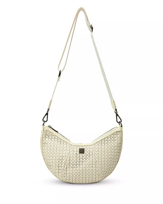 Posh - Cream Perforated Leather