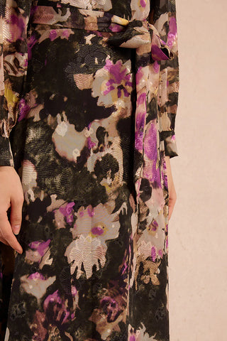 Ladies Woven Dress - Black Clotide