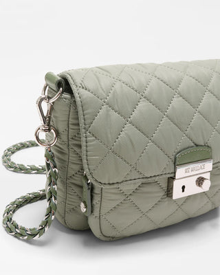 Small Crosby Lock Crossbody - Agave Green