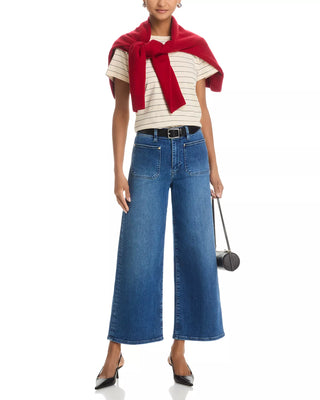 Le Slim Palazzo Crop Harbor Pocket - Archive
