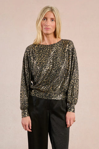 Ladies Knitted Top - Gold