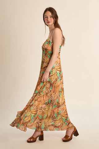 Ladies Woven Dress - Yellow Claudia