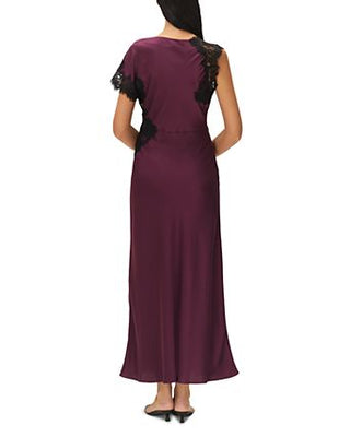 Elodie Maris Dress - Plum Black