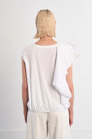 Molly Bracken Young Ladies Knitted Tee - White