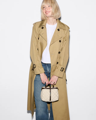 MZ Wallace Mini Astor Top Handle - Sandy Linen