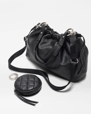MZ Wallace Small Waverly Shoulder Bag - Black