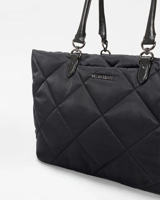 Medium Madison E/W Tote - Black