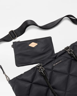 Medium Madison E/W Tote - Black