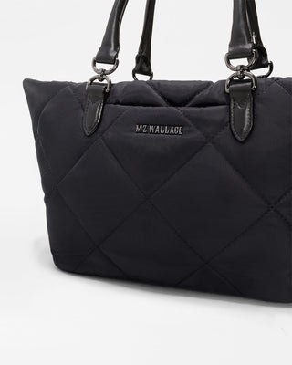 Small Madison E/W Tote - Black