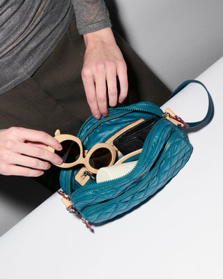 Small Metro Camera Bag - Pacific Blue