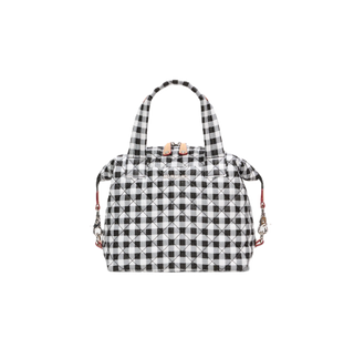 MZ Wallace Small Sutton Deluxe - B&amp;W Gingham