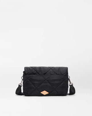 Madison Flap Crossbody - Black